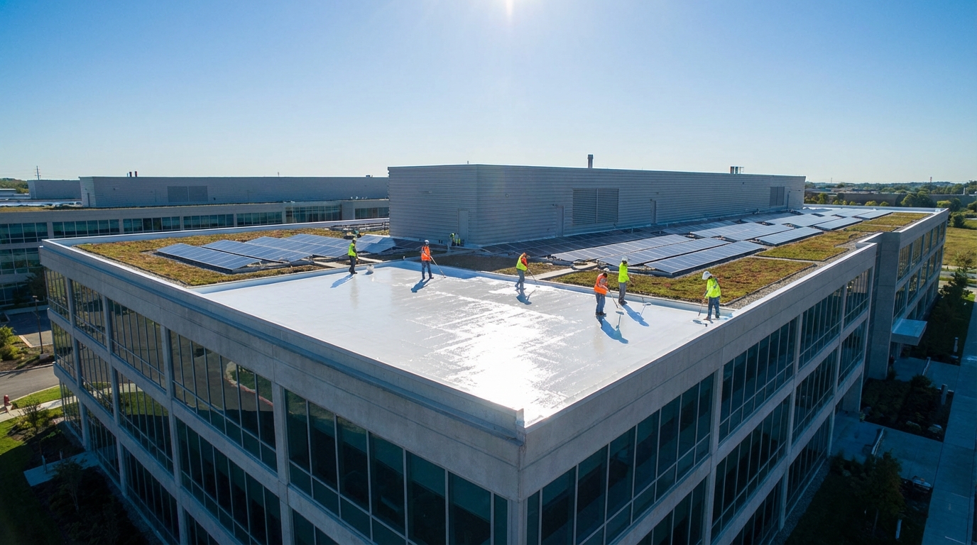 Copertina: Cool roof e impermeabilizzazione riflettente: strategia 2026 per ridurre calore estivo