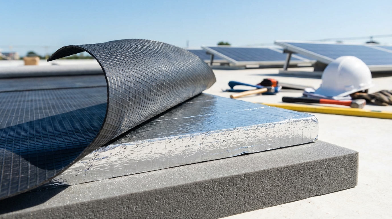 Copertina: Isolamento e impermeabilizzazione tetto piano (lastrico solare): tecnologie da valutare nel 2026