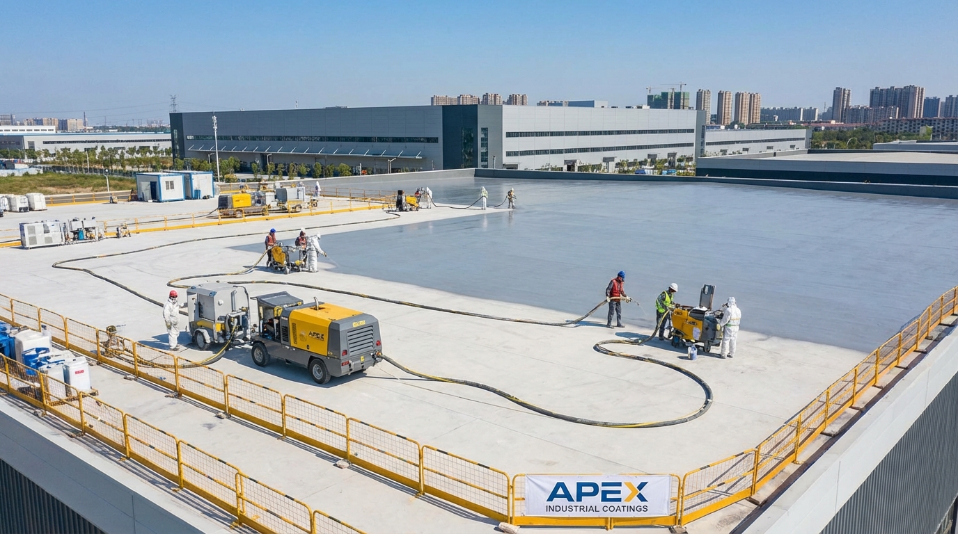 Poliurea a spruzzo: vantaggi, costi e perche e usata su grandi coperture